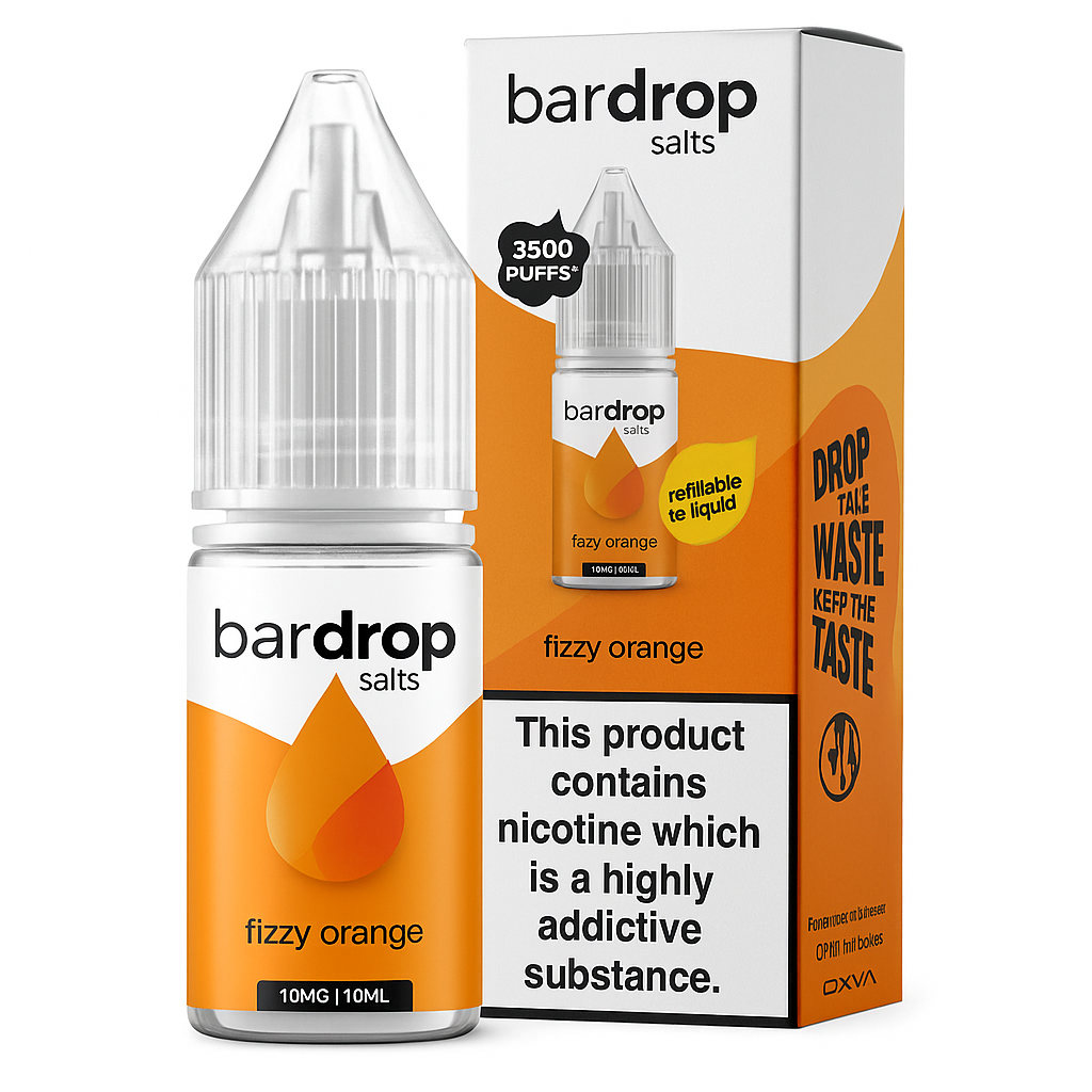 Bar Drop - Fizzy Orange - Nic Salt - E-Liquid – 10ml